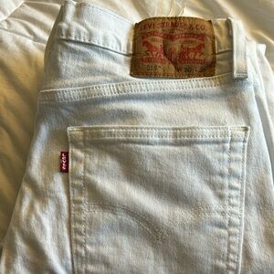 Men’s Levi’s jeans 30x30 White